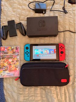 Super clean Nintendo switch two games