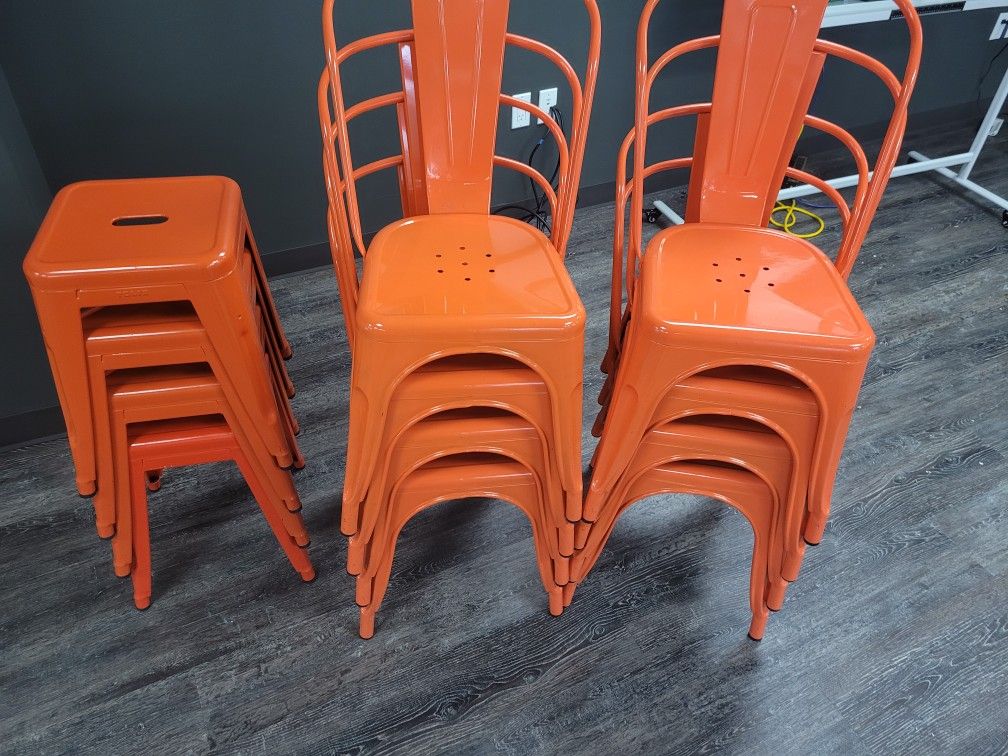 Break Room Stools And Chairs 