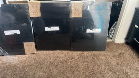3 brand new never took out the plastic tables