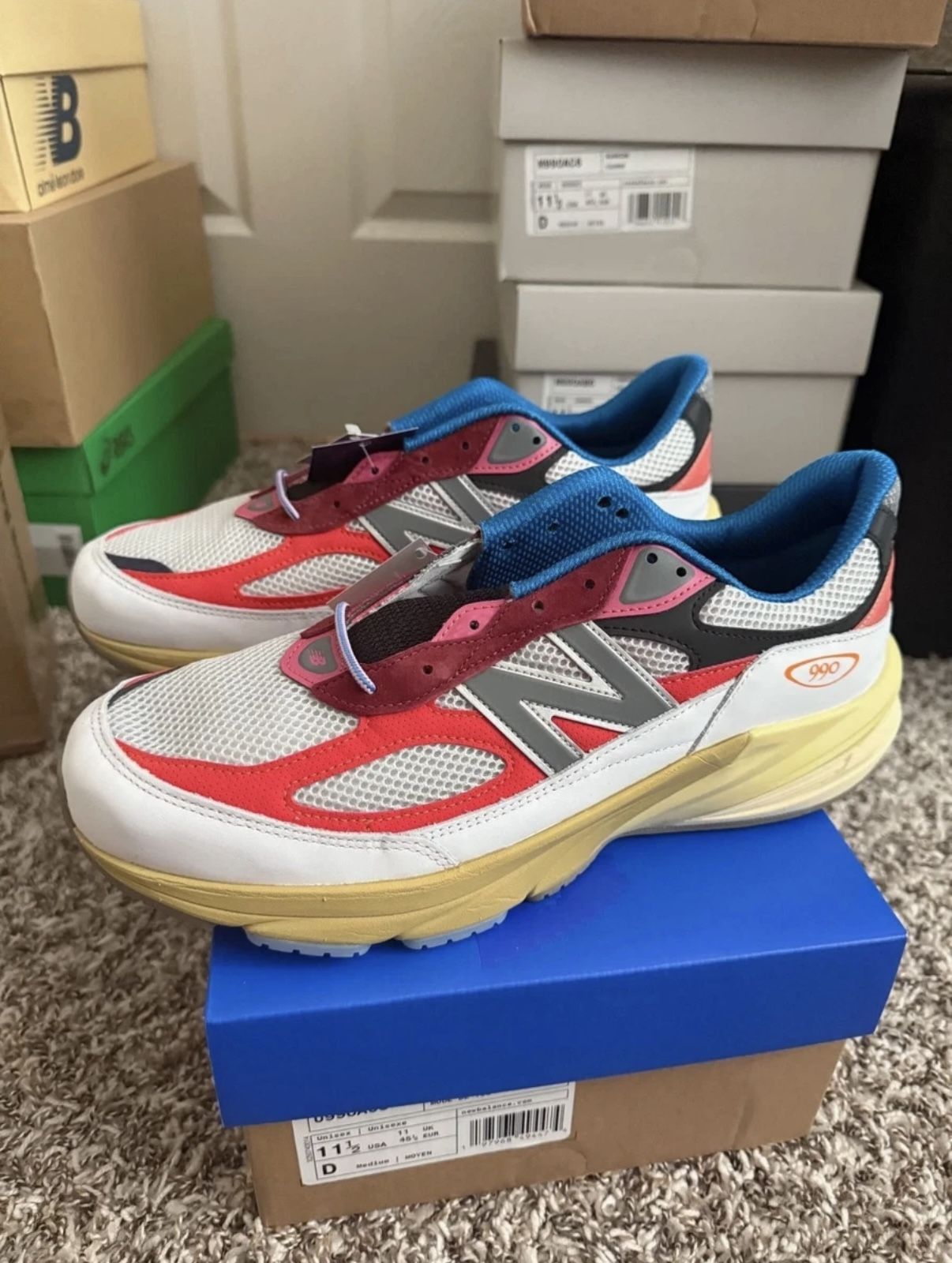 Action Bronson Baklava x New Balance 990v6 “Untitled” Men’s Size 11.5