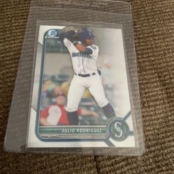 2022 Bowman Chrome Prospect Julio Rodriquez Rookie Card