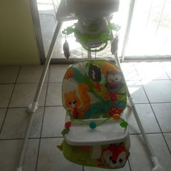 Fisher price owl swing