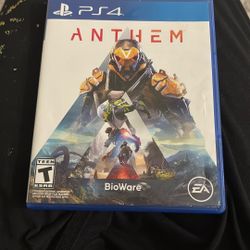 Anthem PS4 Video game 