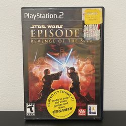Star Wars Episode III Revenge Of The Sith PS2 CIB w/ Manual PlayStation 2 Game
