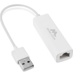 USB Ethernet (LAN) Network Adapter Compatible with Laptops