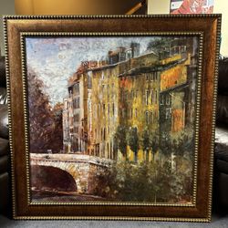 Framed Canvas 