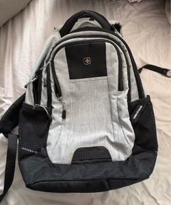 SwissGear Laptop 18" Backpack - Light Heather Gray