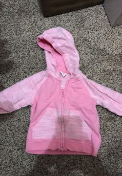 Pink zip up hoodie set