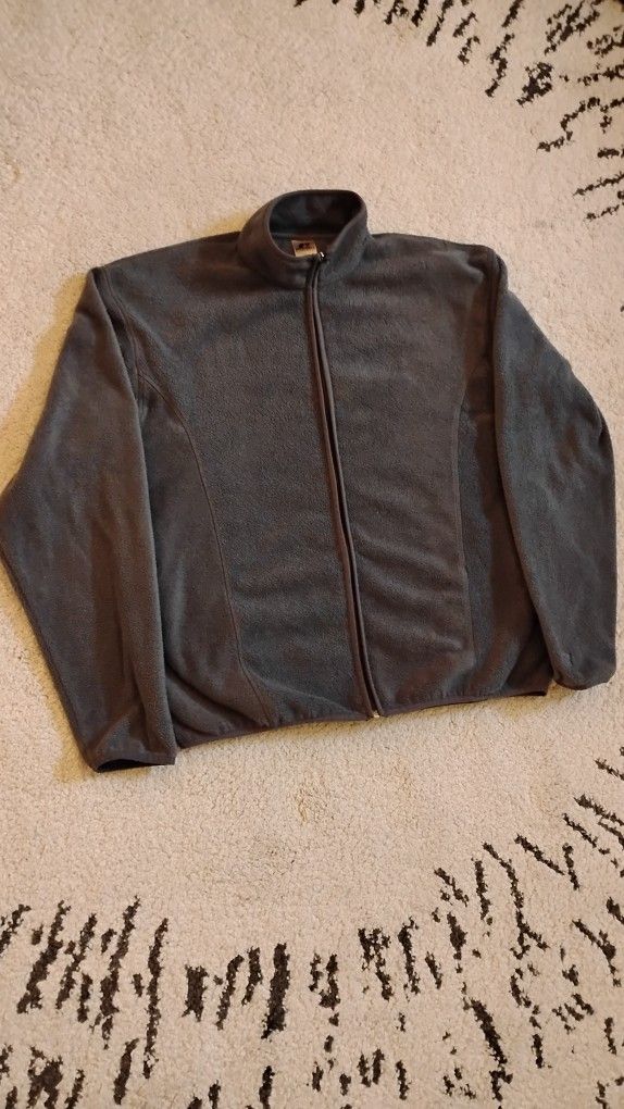 Fleece Jacket, Large, Russell Athletic Fleece Jacket, Men
