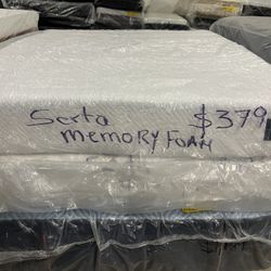 ❄️Queen Mattress Serta Gel Memory Foam ❄️