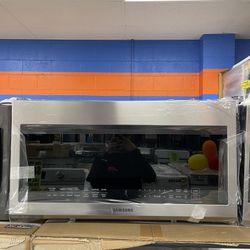 STAINLESS STEEL SAMSUNG MICROWAVE