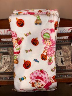 Strawberry Shortcake Halloween Blanket