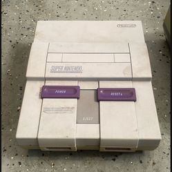 Super Nintendo Console