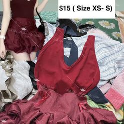 Red Set ( Size XS-S)