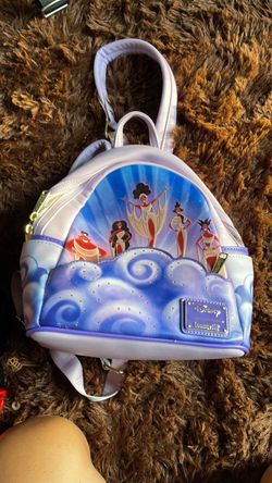 Disney Hercules Loungefly Mini Backpack Muses Clouds Purple