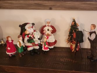 Santa pictures Christmas set