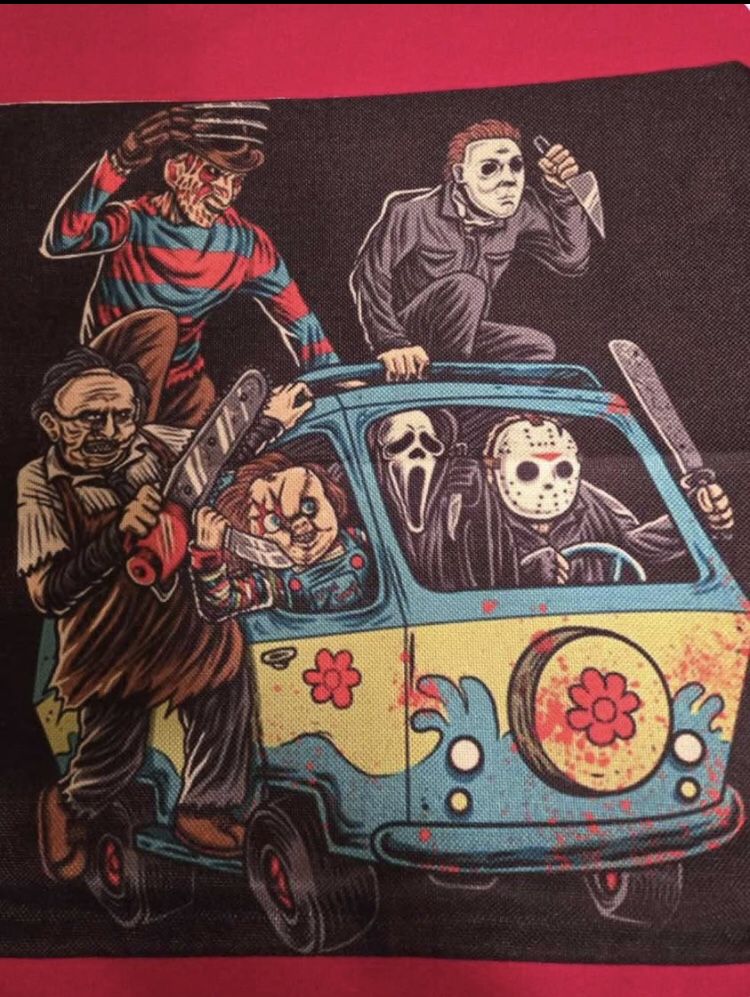 The Massacre Machine Pillowcase (17"X17")