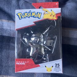 Pikachu 25th anniversary figure