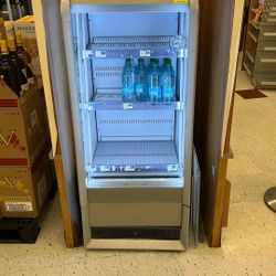 Retail beverage cooler. 