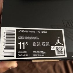 Jordan Nu Retro 1 Low