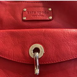 Kate Spade Burgundy Patent Leather Bag