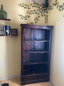 Wooden Vintage Bookshelves