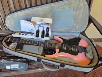 GTRS W800/W900 PPK Intelligent Guitar Built-in Effects Pink w Accessories & Case