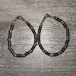 Set Of Two Beaded Bracelets