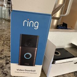 🔔 Ring Video Doorbell + Doorbell Camera Bundle – Ready to Use