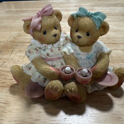 Cherished Teddies Skylar & Shana “When You Find A Sunbeam Share the Warmth” Vintage 1999 Rare Figurine 