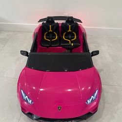 New Lamborghini Huracan Performante spyder kids power wheels ride on car (2 seater)