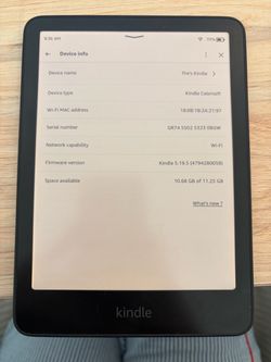 Kindle - Colorsoft