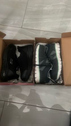 Skechers work force shoes 7.5 & 8.5 worn once