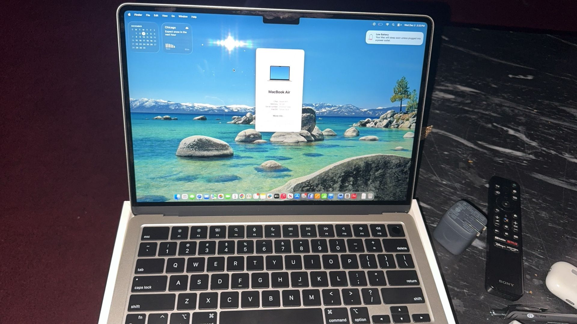 MacBook Air M3 16GB 512GB Starlight 