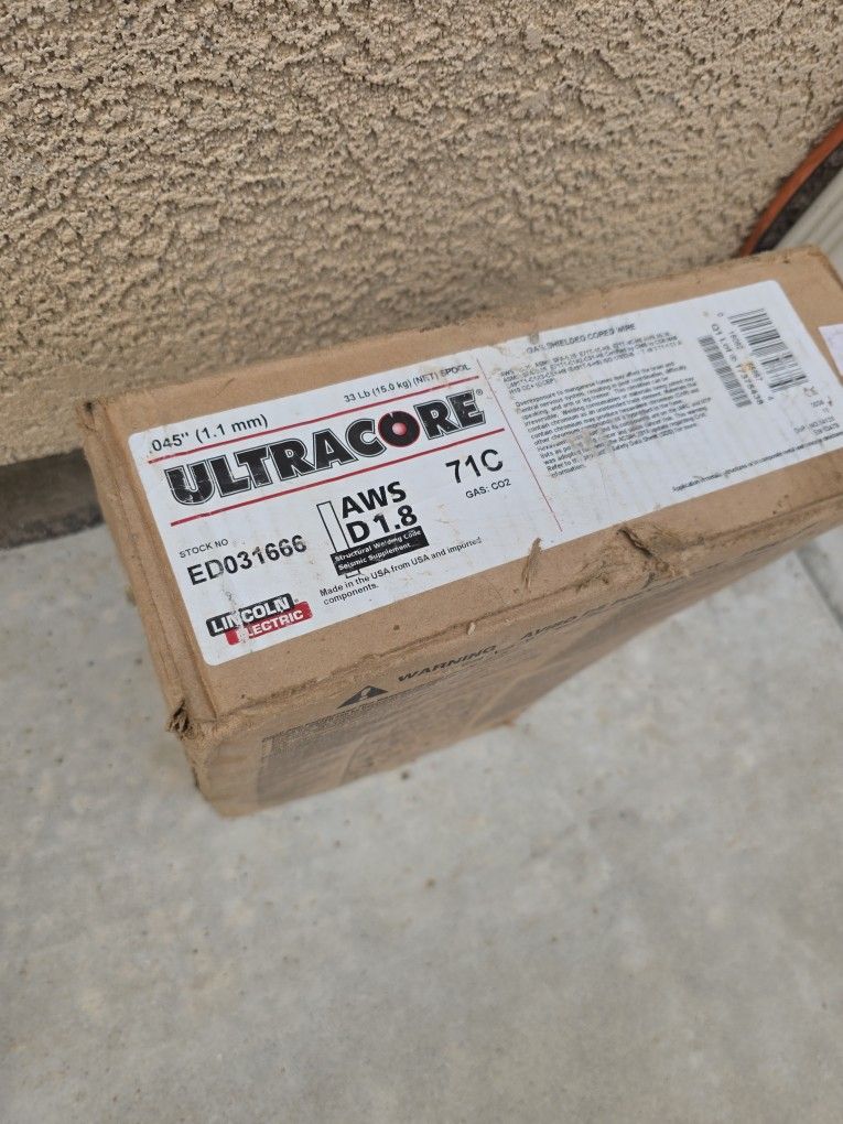 Lincoln Electric Ultra Core Welding Wire .045 33lb Spool New Factory Sealed