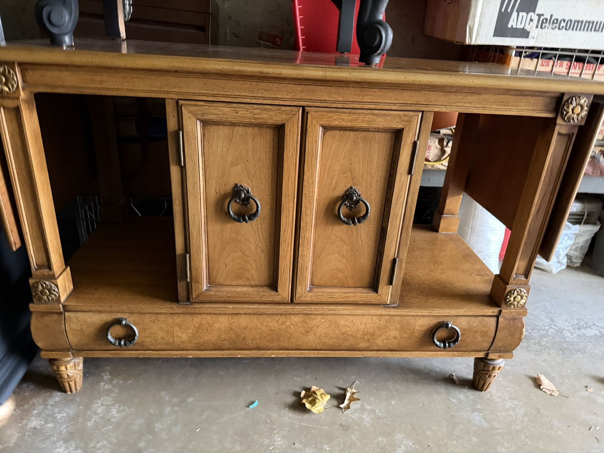 Console Table Buffet Home Decor Vintage Furniture Wood Piece 42x17x27”