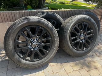 Toyota Tundra Limited OEM 20” Wheels & Bridgestone Tires