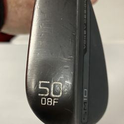 Titleist Vokey SM10 ..50 Degree 08 F Bounce… R60 Pro Grip…cost New $189. asking $100.