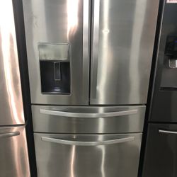 Whirlpool Stainless 4 Door French Door Refrigerator 