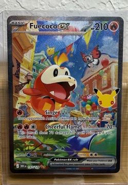 Fuecoco SIR 30 Anniversary Pokemon