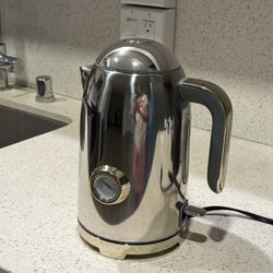 Stainless Still Electric Kettle with Thermometer 1.7