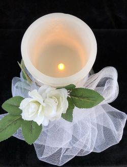 Wedding Decorations / Wedding Centerpieces / Wedding Aisle / Wedding Candles / Wedding Flowers / Quinsianera 💐$10 EACH SET💐