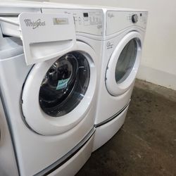 set Whirpool WASHER And Electric Dryer With 3months Warranty 
