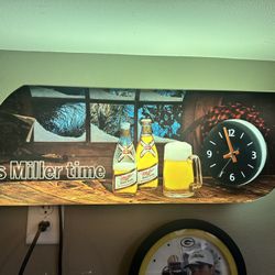 Miller Beer Sign