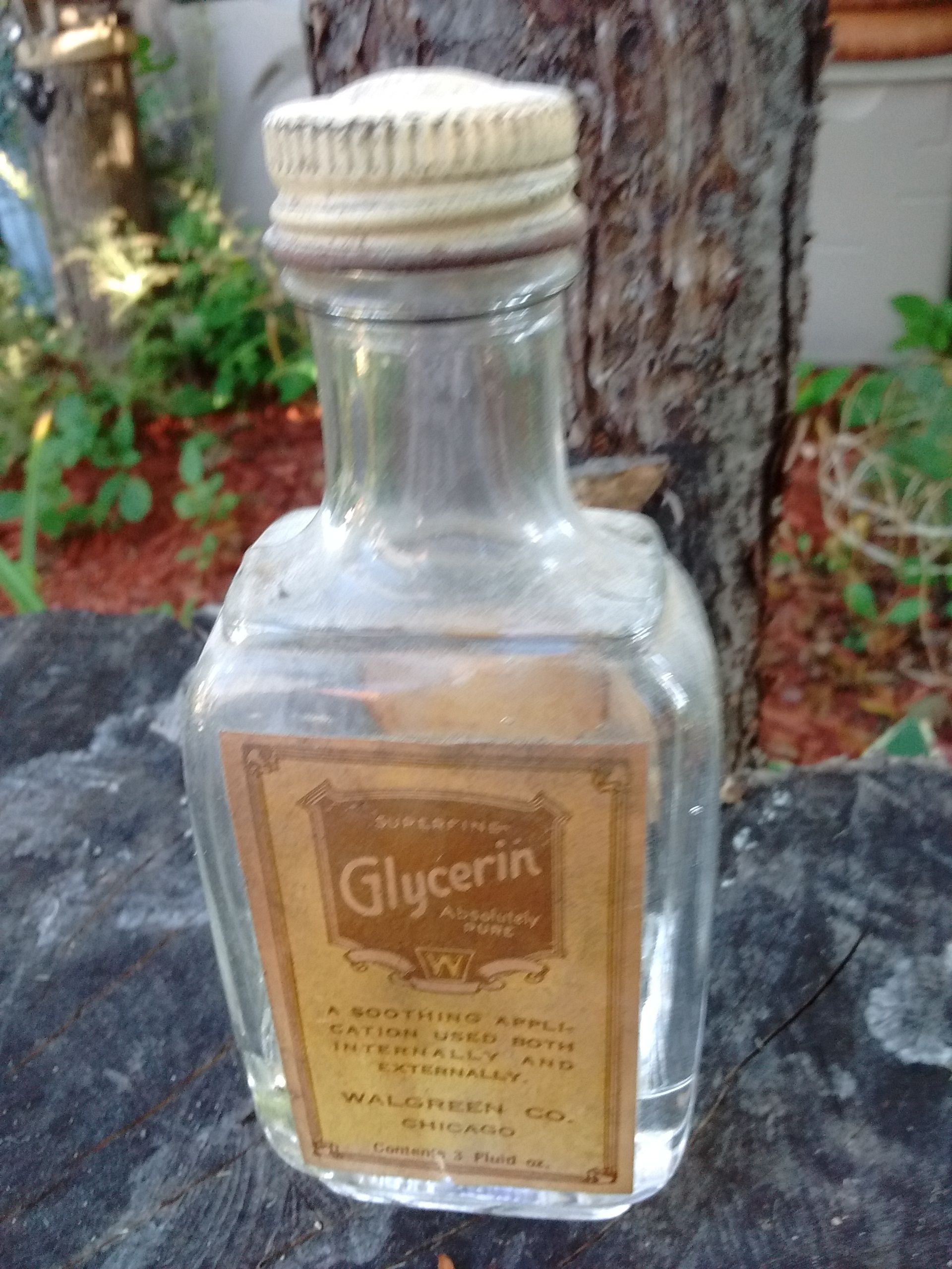 Antique Walgreen's Bottle