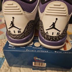 Jordan Air Retro 3 Purple 