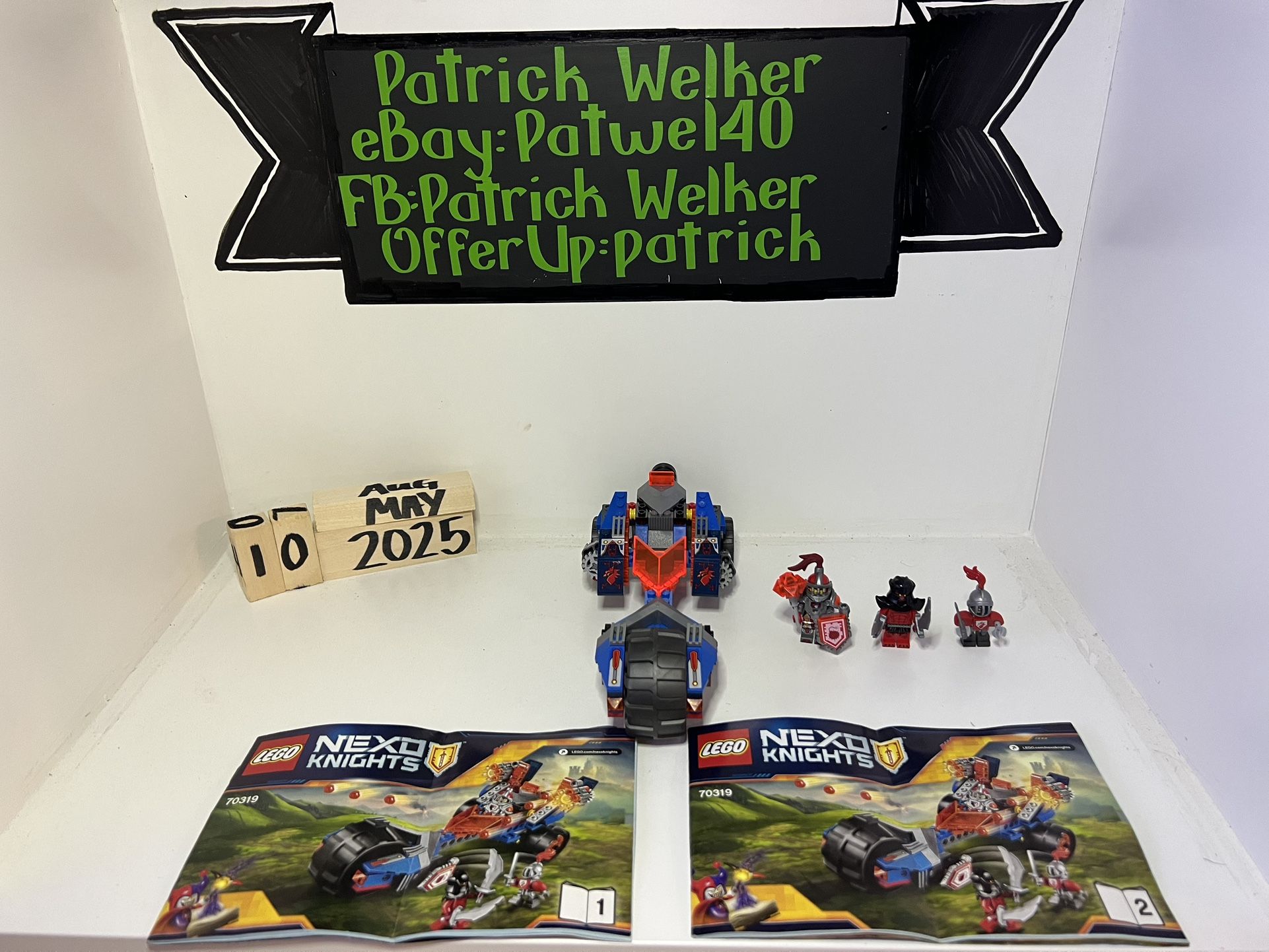 70319 LEGO Nexo Knights Season 2 Macy's Thunder Mace