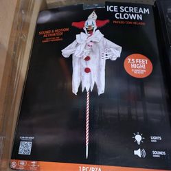 Ice Scream Clown | Party City Halloween Animatronic