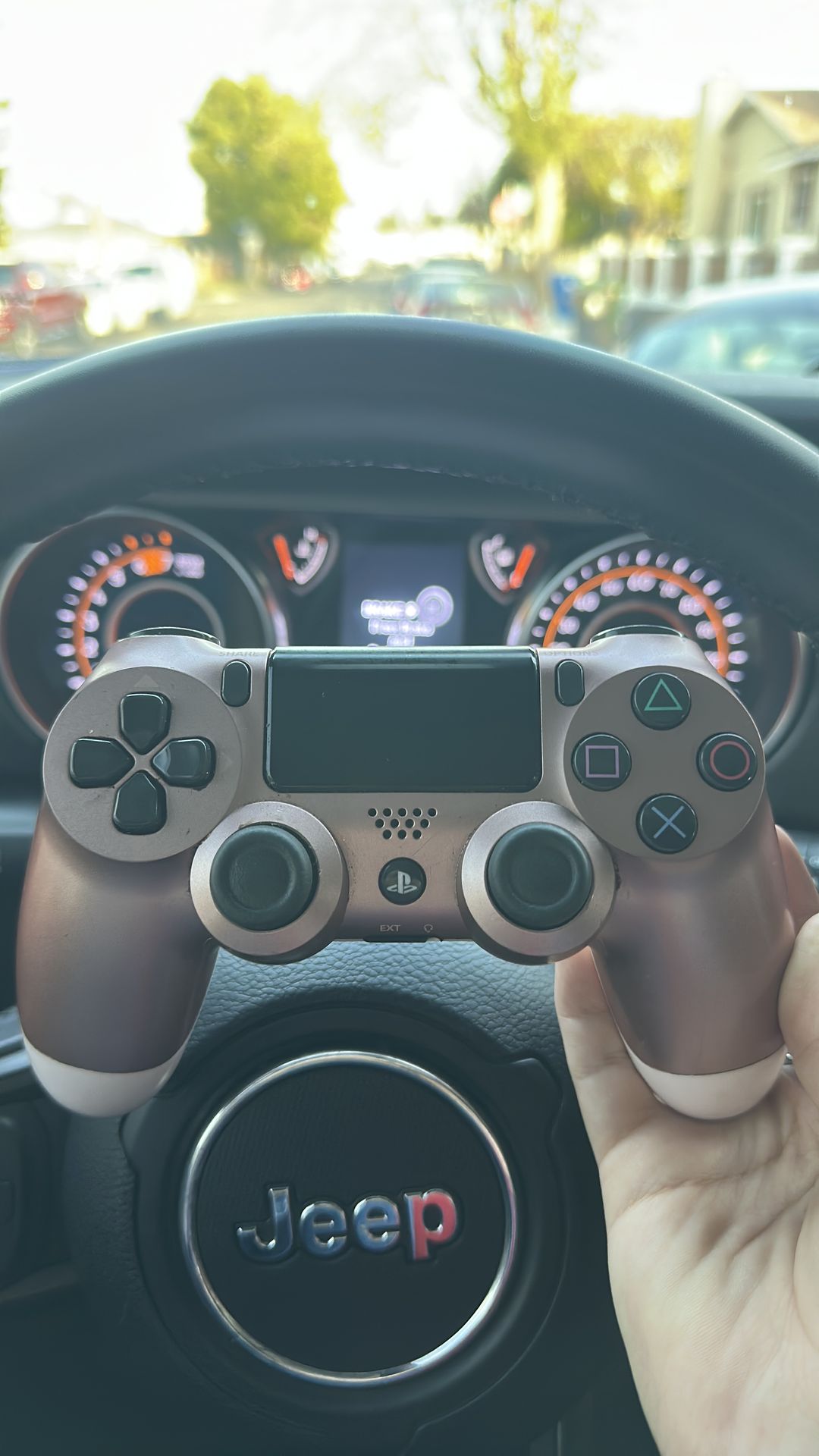Rose gold ps4 controller