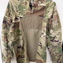 NEW Massif Army Combat Shirt MEDIUM
